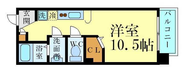 グレース本川の物件間取画像